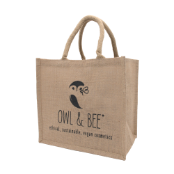 Jute shopping bag